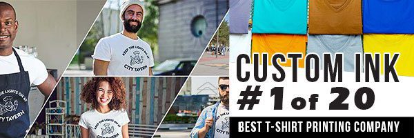 Custom Ink 1 of 20 Best T-Shirt Printing Companies