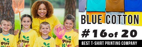 Blue Cotton 16 of 20 Best T-Shirt Printing