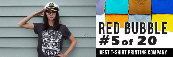 Red Bubble 5 of 20 Best T-Shirt Printing Companies