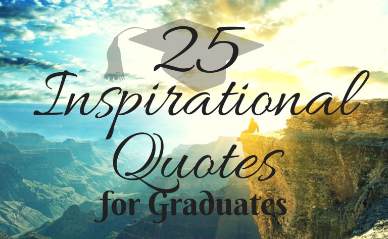 25 Inspirational Quotes for Graduates