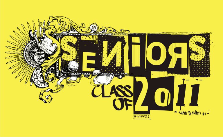 New Senior Shirt Design: Architectural, Ornate, Vintage